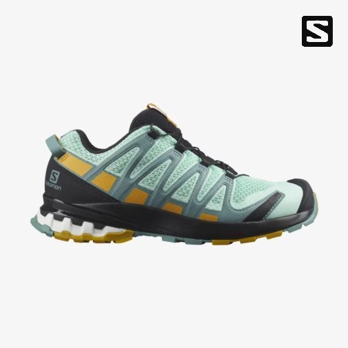 Tenis Para Trail Running Salomon Xa Pro 3d V8 Mujer Verde Menta | MX MFTA134